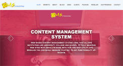 Desktop Screenshot of cms4college.com